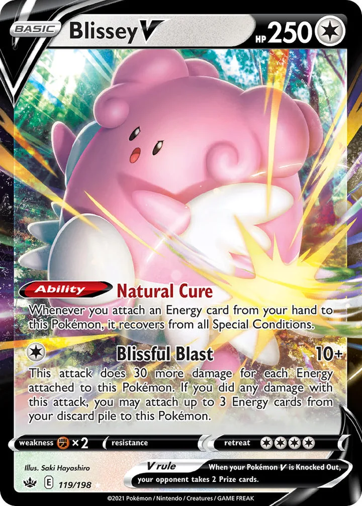 Blissey V, Chilling Reign 119/198