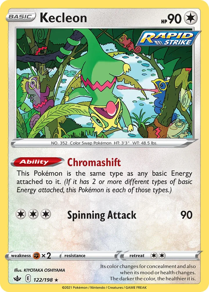Kecleon, Chilling Reign 122/198