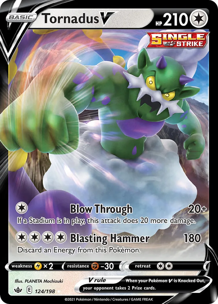 Tornadus V, Chilling Reign 124/198