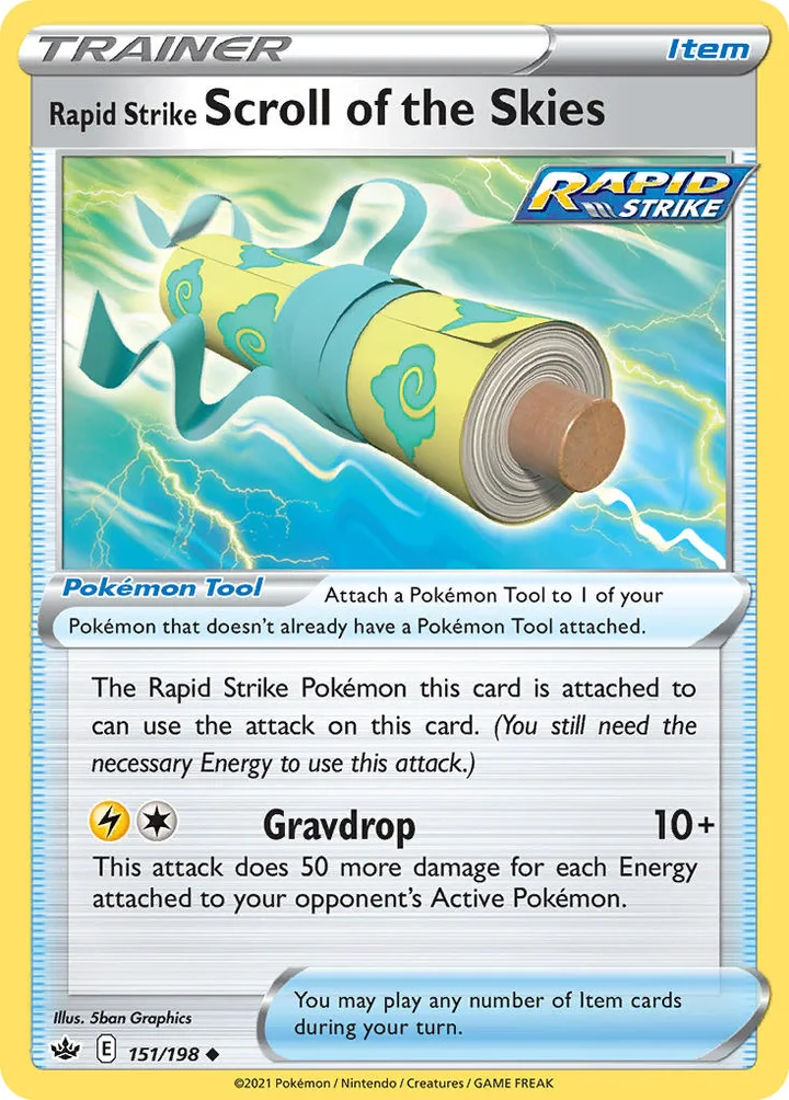 Rapid Strike Scroll of the Skies, Chilling Reign 151/198