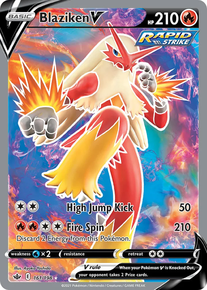 Blaziken V, Chilling Reign 161/198