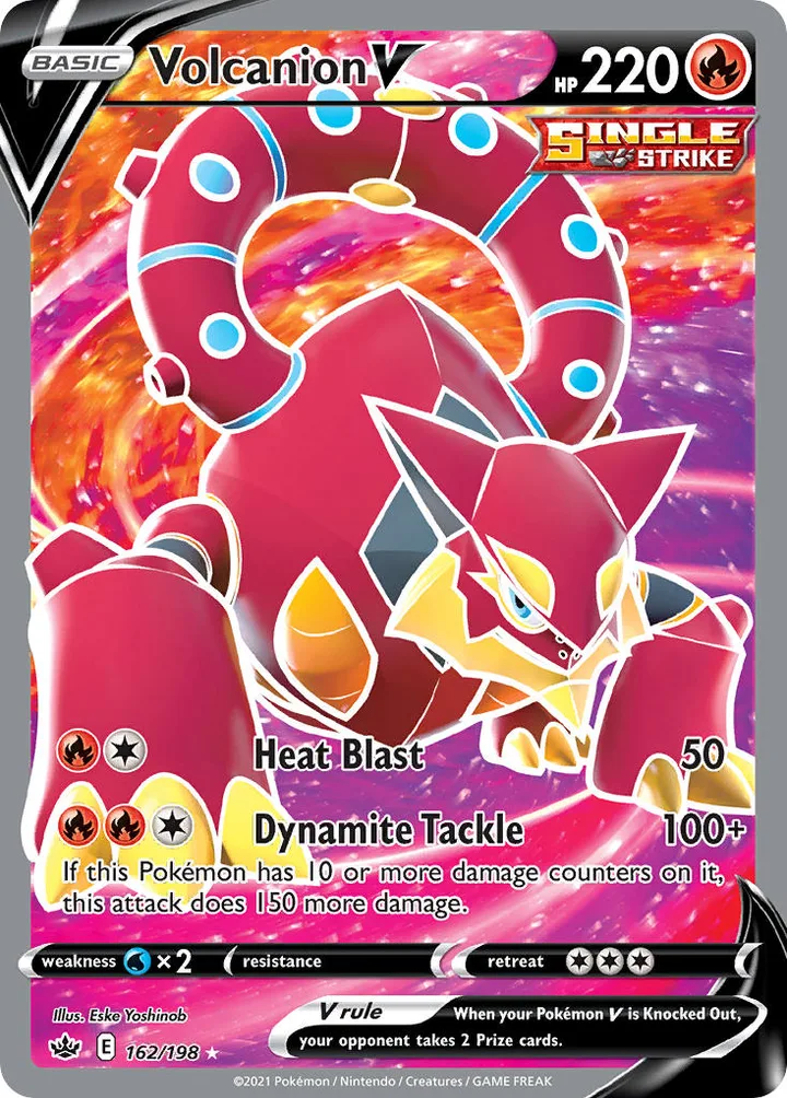 Volcanion V, Chilling Reign 162/198