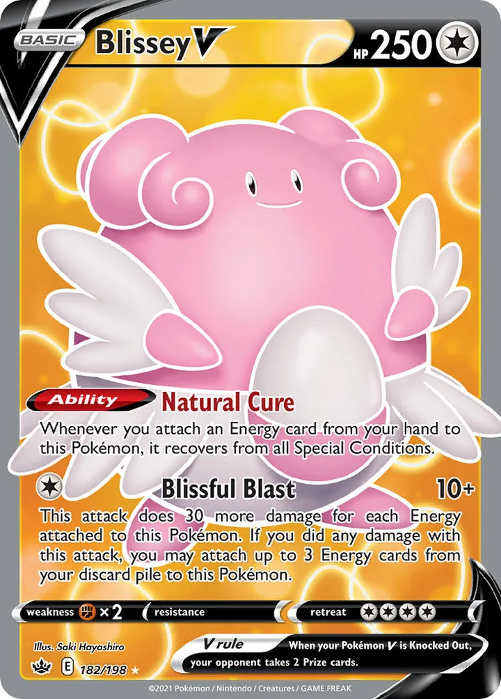 Blissey V, Chilling Reign 182/198