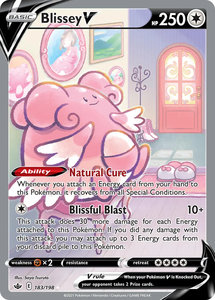 Blissey V, Chilling Reign 183/198