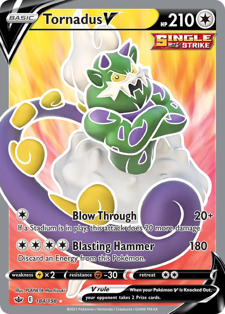 Tornadus V, Chilling Reign 184/198