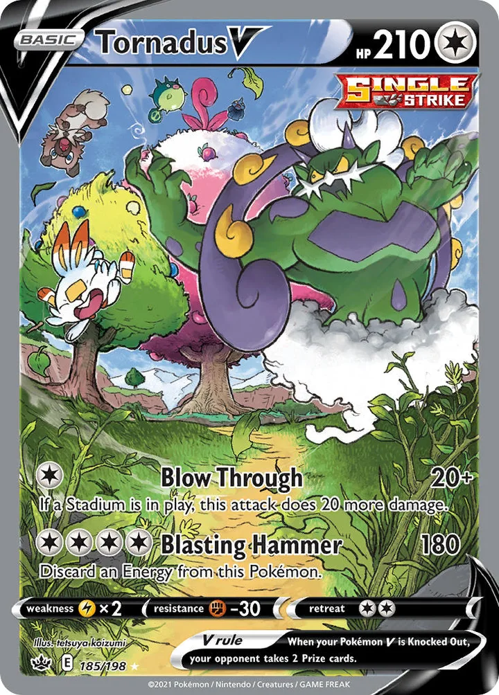Tornadus V, Chilling Reign 185/198