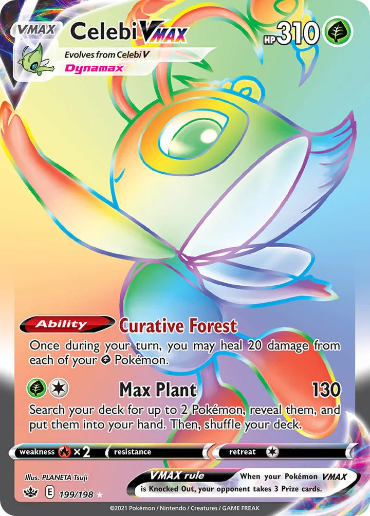 Celebi VMAX, Chilling Reign 199/198