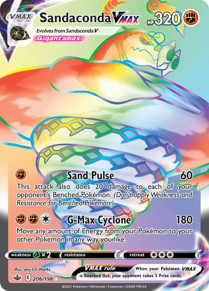 Sandaconda VMAX, Chilling Reign 206/198