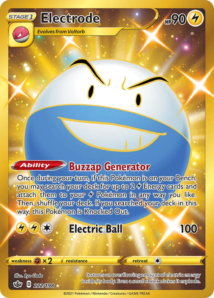 Electrode, Chilling Reign 222/198