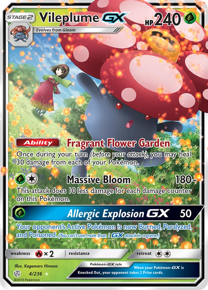 Vileplume-GX, Cosmic Eclipse 4/236