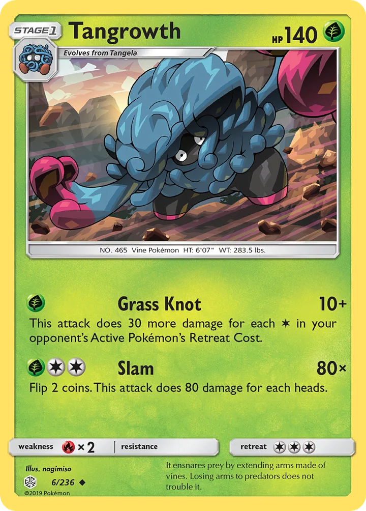 Tangrowth, Cosmic Eclipse 6/236