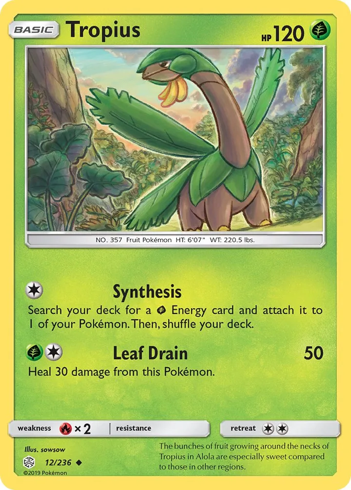 Tropius, Cosmic Eclipse 12/236