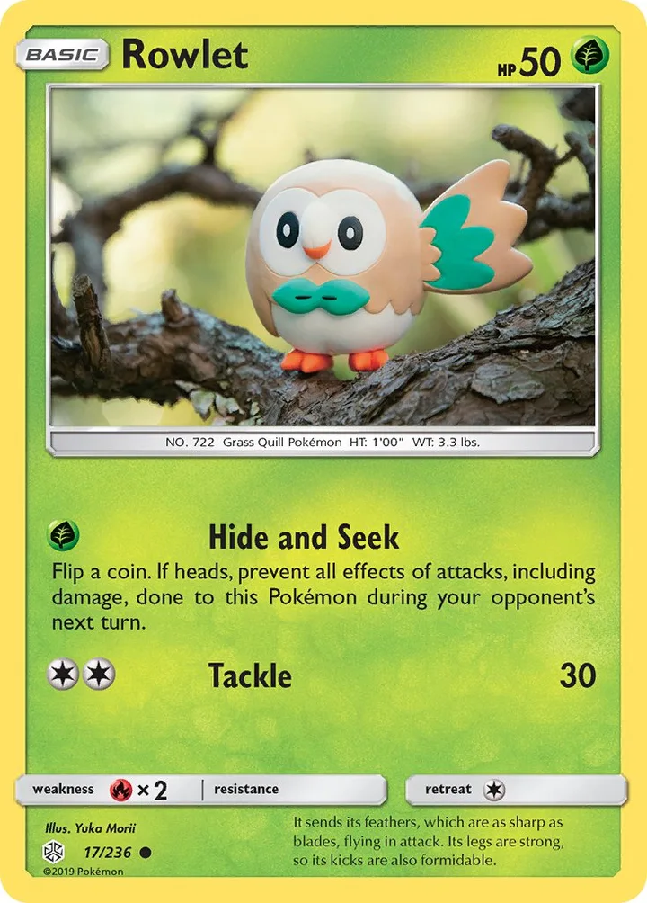Rowlet, Cosmic Eclipse 17/236