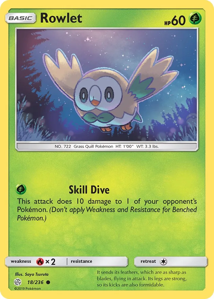 Rowlet, Cosmic Eclipse 18/236