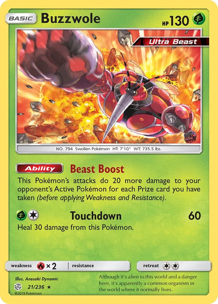 Buzzwole, Cosmic Eclipse 21/236