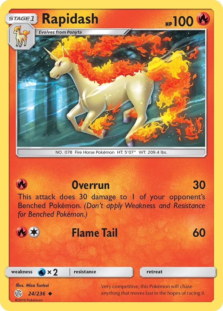 Rapidash, Cosmic Eclipse 24/236
