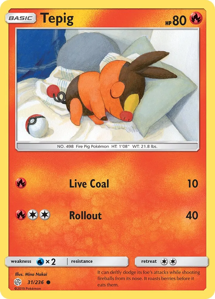 Tepig, Cosmic Eclipse 31/236