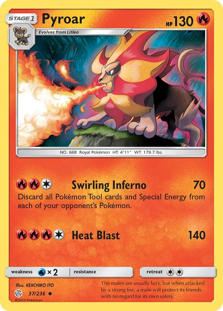 Pyroar, Cosmic Eclipse 37/236