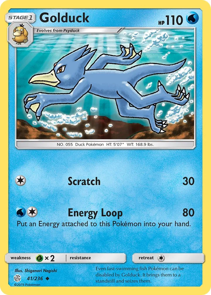 Golduck, Cosmic Eclipse 41/236