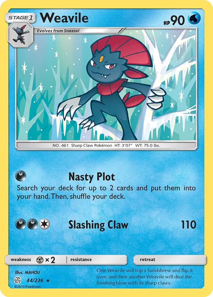 Weavile, Cosmic Eclipse 44/236