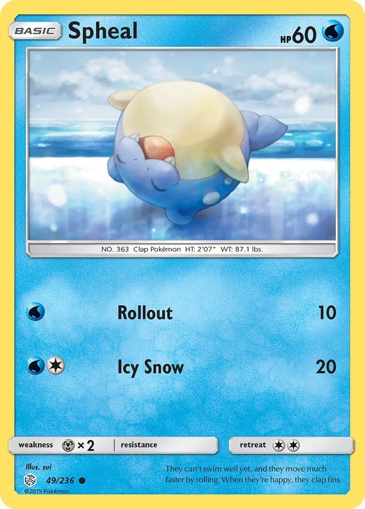 Spheal, Cosmic Eclipse 49/236