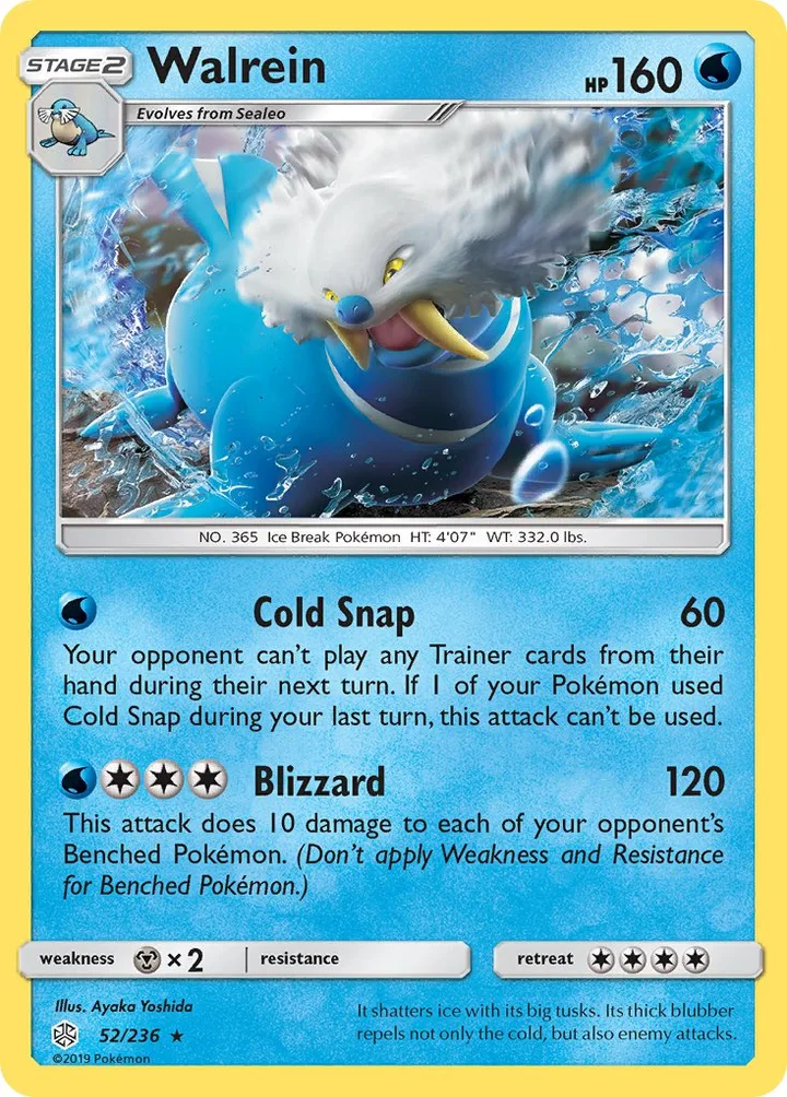 Walrein, Cosmic Eclipse 52/236