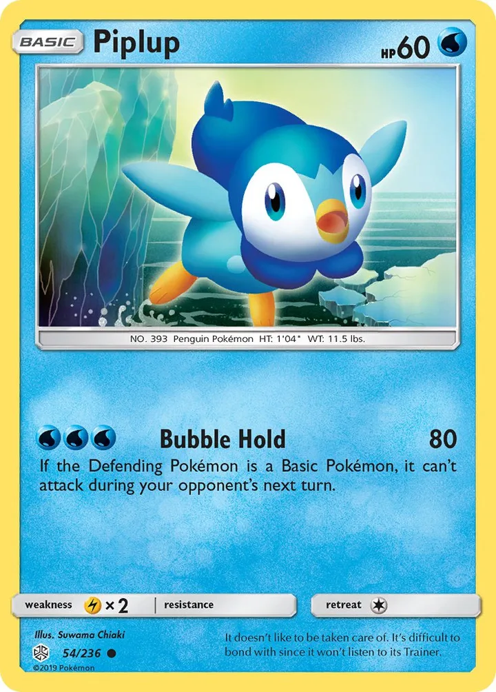 Piplup, Cosmic Eclipse 54/236