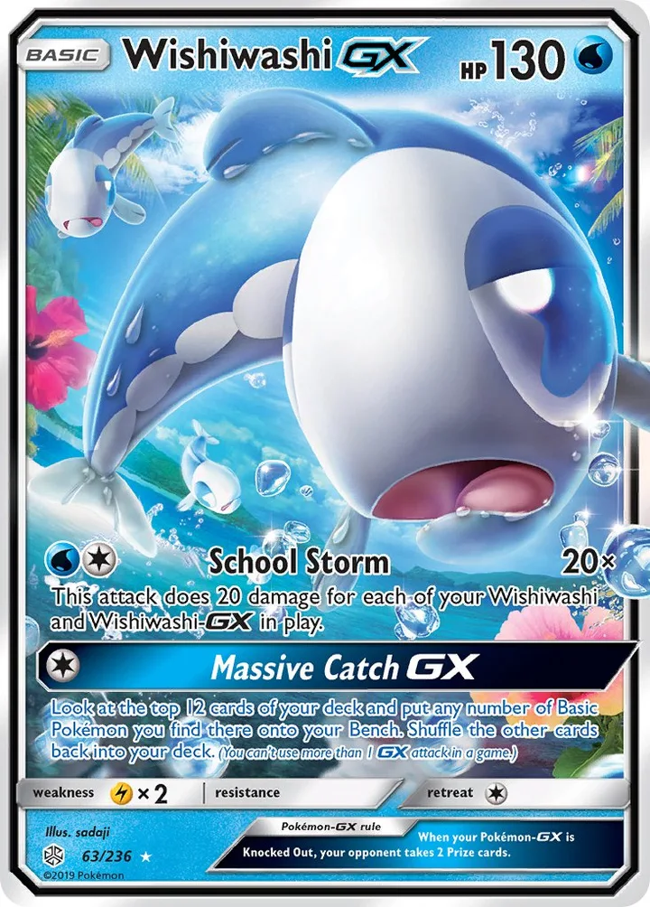 Wishiwashi-GX, Cosmic Eclipse 63/236