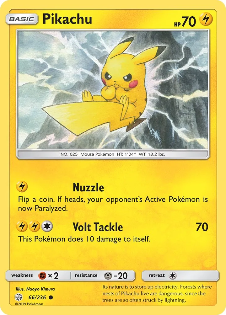 Pikachu, Cosmic Eclipse 66/236