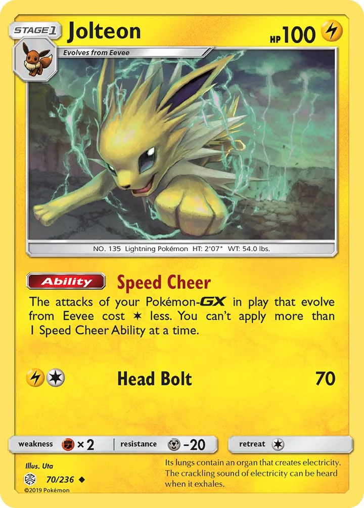 Jolteon, Cosmic Eclipse 70/236