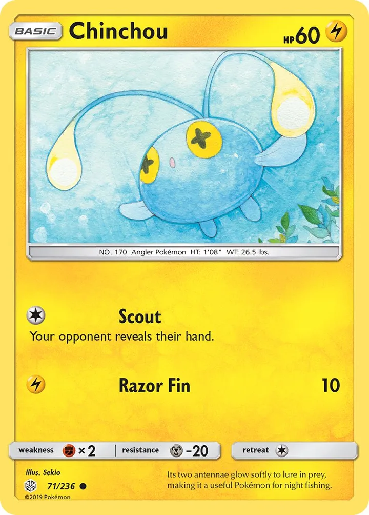 Chinchou, Cosmic Eclipse 71/236