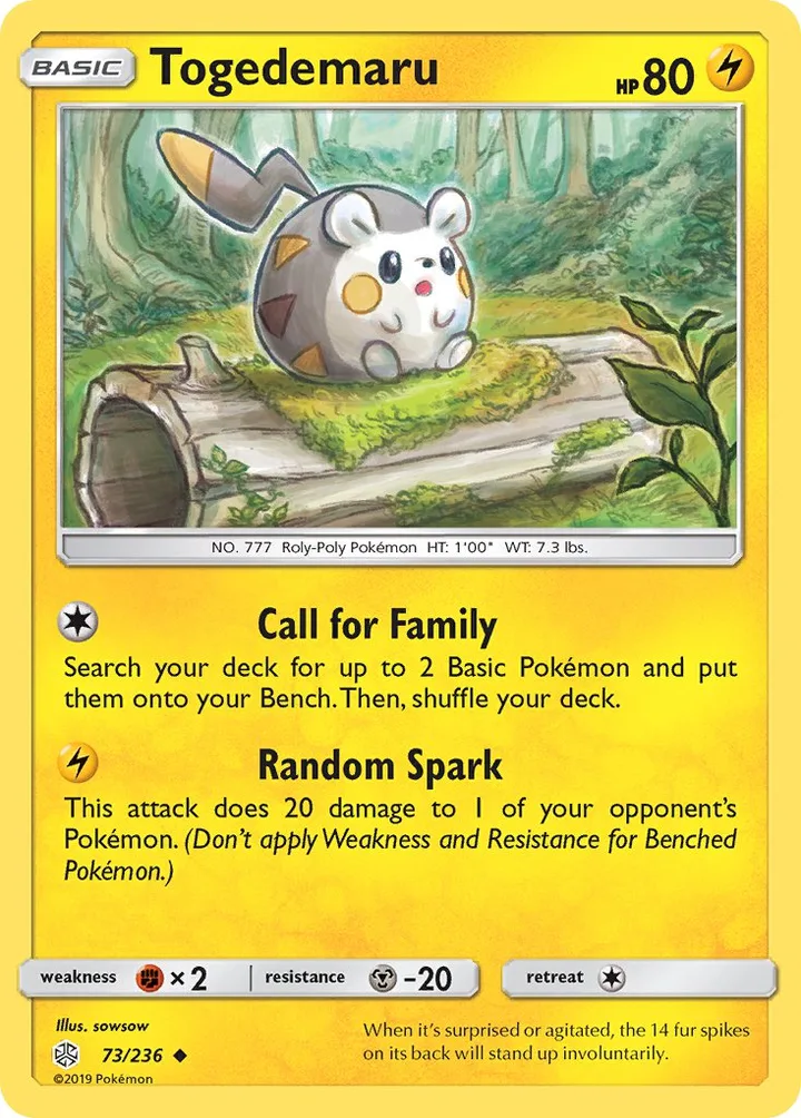 Togedemaru, Cosmic Eclipse 73/236