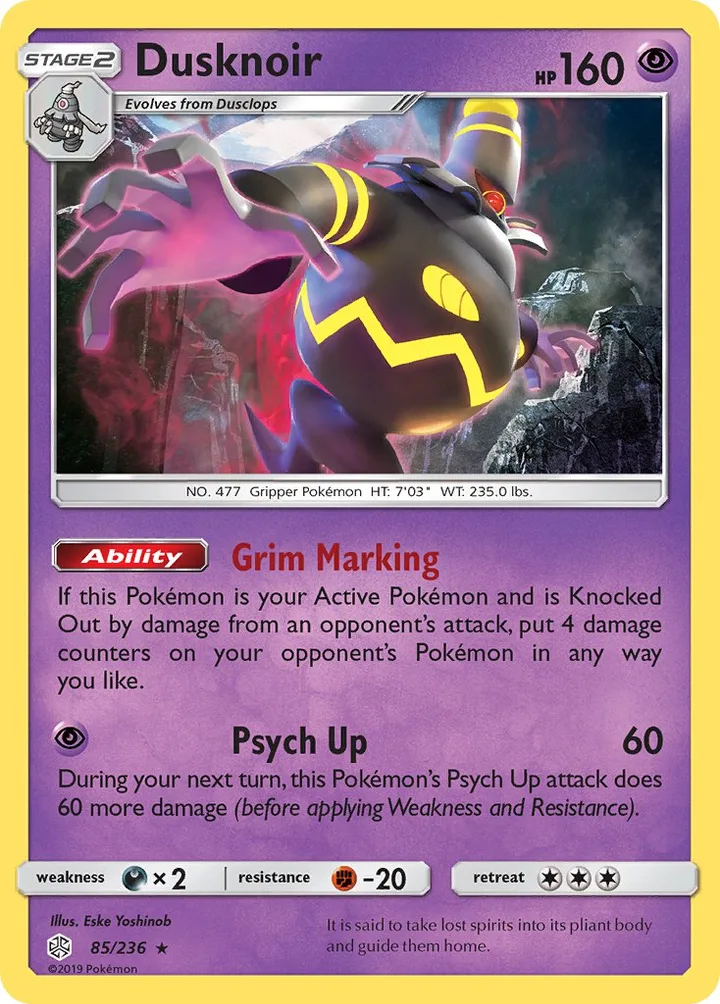 Dusknoir, Cosmic Eclipse 85/236
