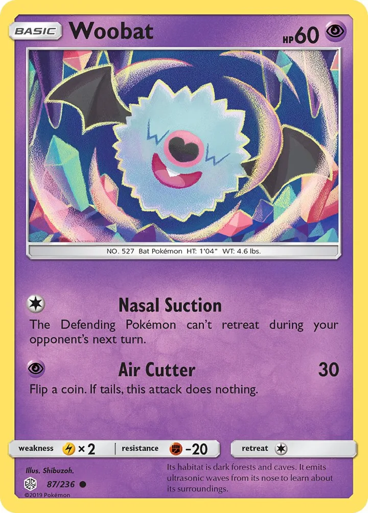 Woobat, Cosmic Eclipse 87/236