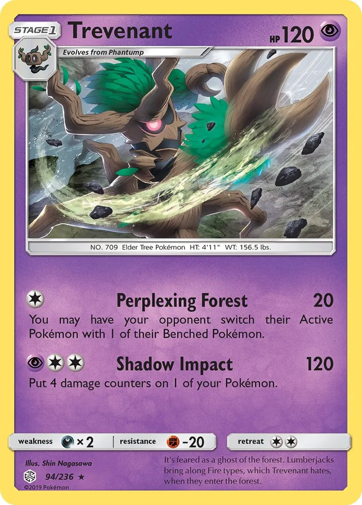 Trevenant, Cosmic Eclipse 94/236