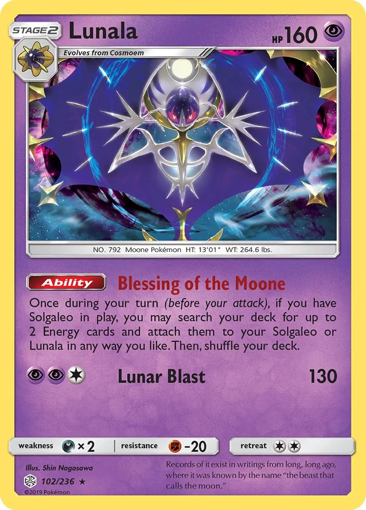 Lunala, Cosmic Eclipse 102/236