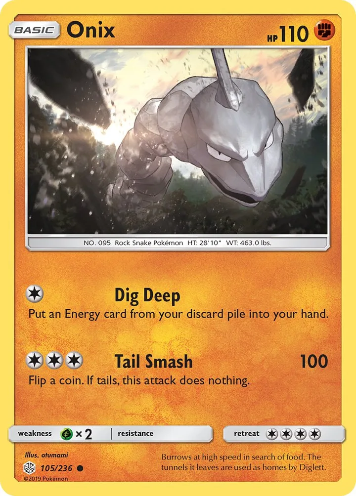 Onix, Cosmic Eclipse 105/236