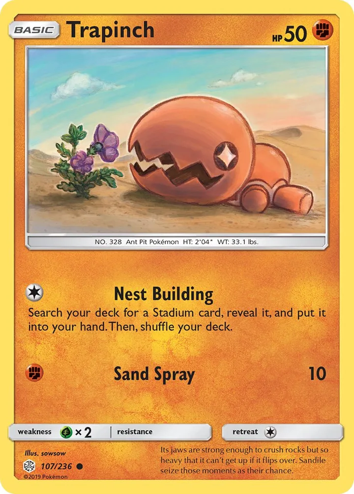 Trapinch, Cosmic Eclipse 107/236