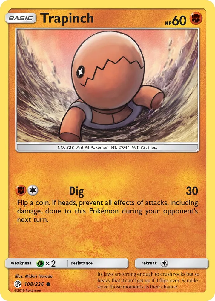 Trapinch, Cosmic Eclipse 108/236