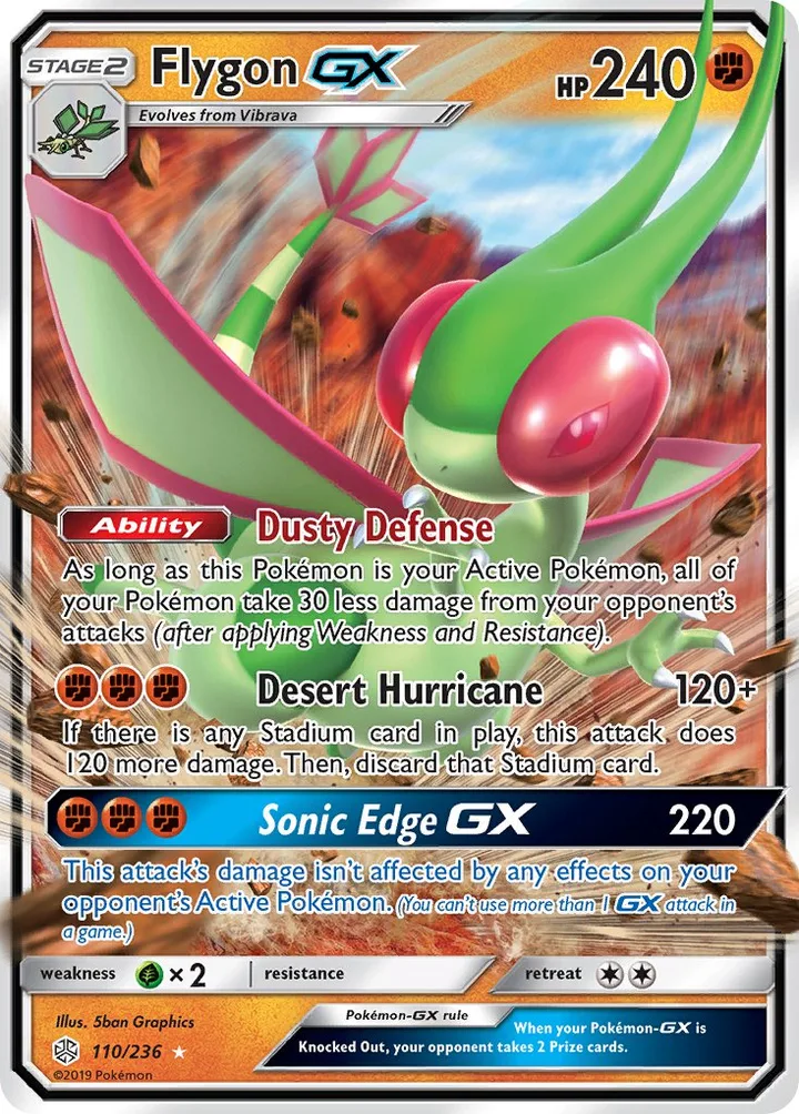 Flygon-GX, Cosmic Eclipse 110/236