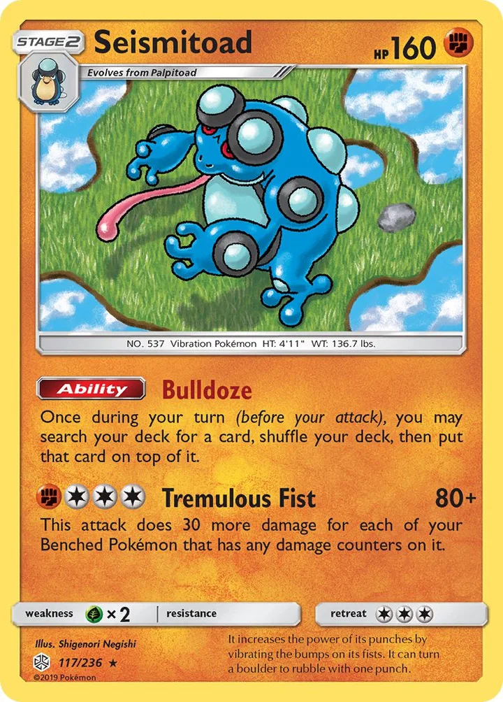 Seismitoad, Cosmic Eclipse 117/236