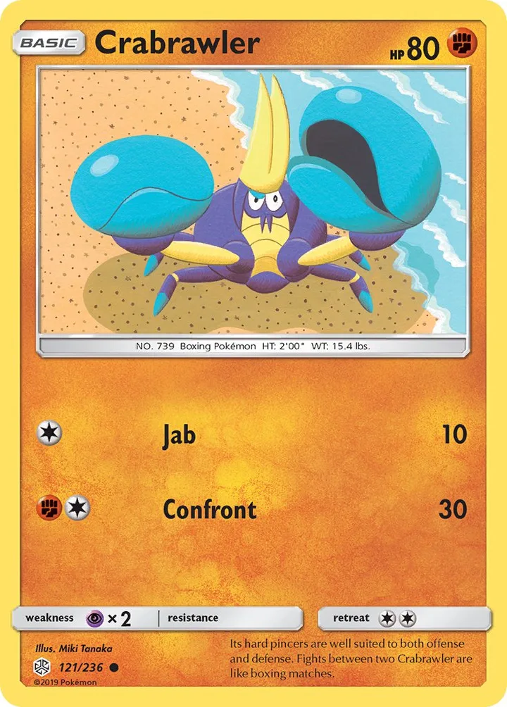 Crabrawler, Cosmic Eclipse 121/236