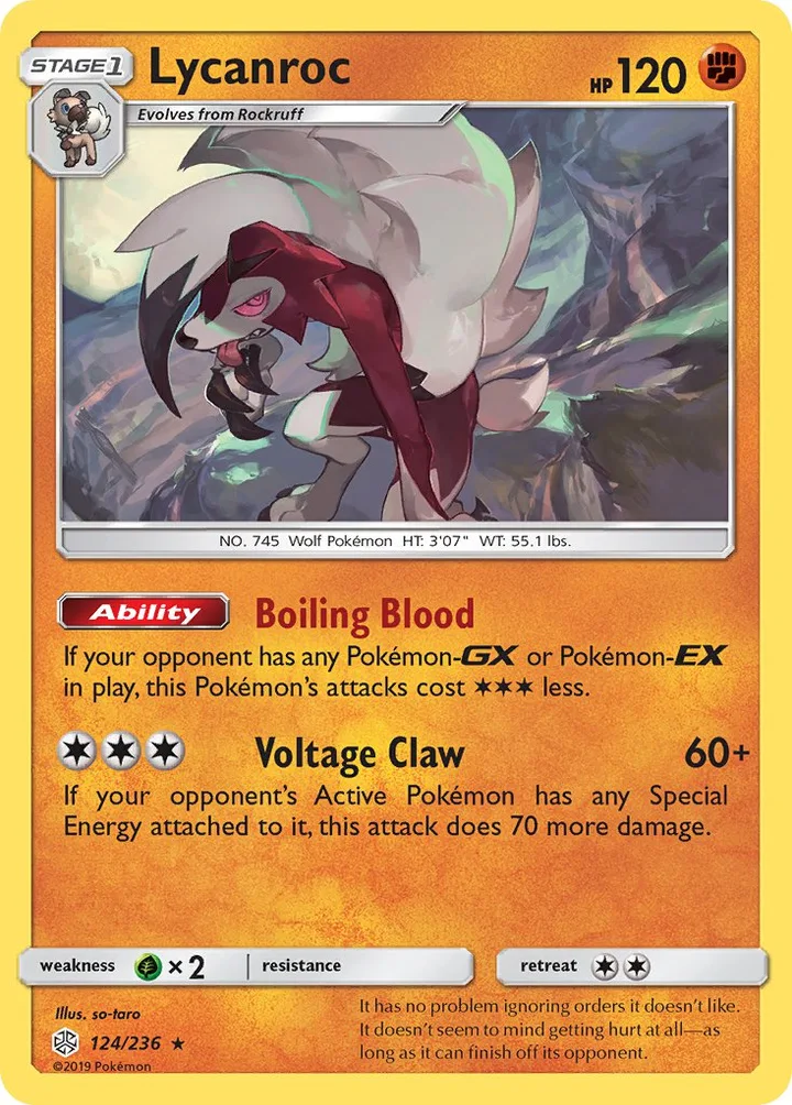 Lycanroc, Cosmic Eclipse 124/236