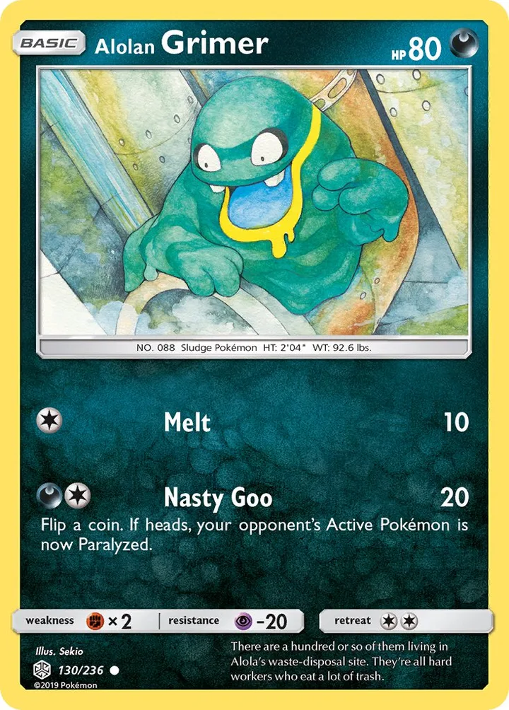 Alolan Grimer, Cosmic Eclipse 130/236