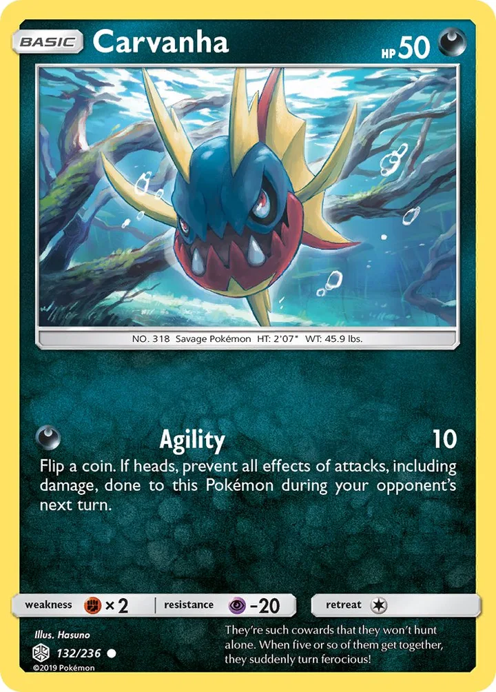 Carvanha, Cosmic Eclipse 132/236