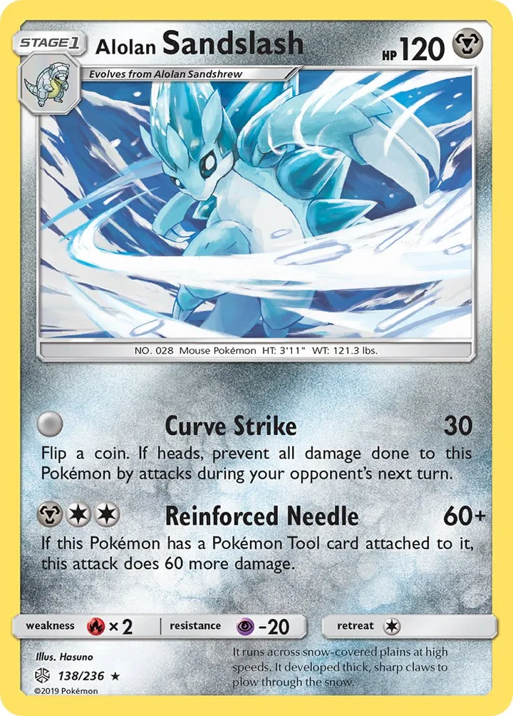 Alolan Sandslash, Cosmic Eclipse 138/236