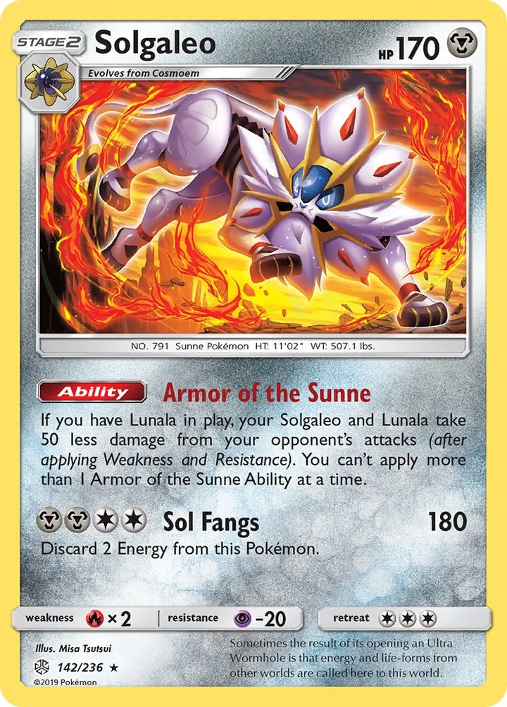 Solgaleo, Cosmic Eclipse 142/236