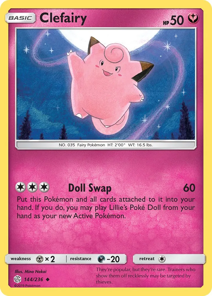 Clefairy, Cosmic Eclipse 144/236