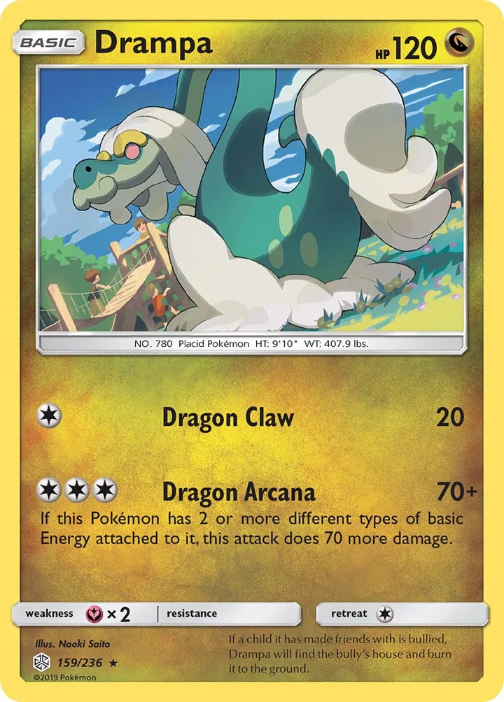 Drampa, Cosmic Eclipse 159/236