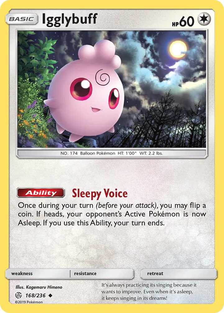 Igglybuff, Cosmic Eclipse 168/236
